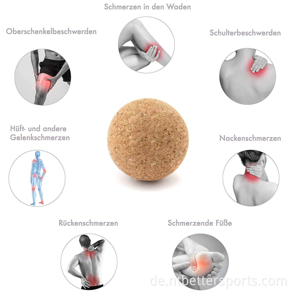 Yoga Cork Massage ball